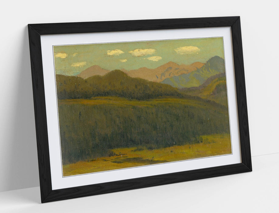 Framed Wall Art - Ferdinand Katona Krajina Painting Print | Handmade Matte Finish Poster