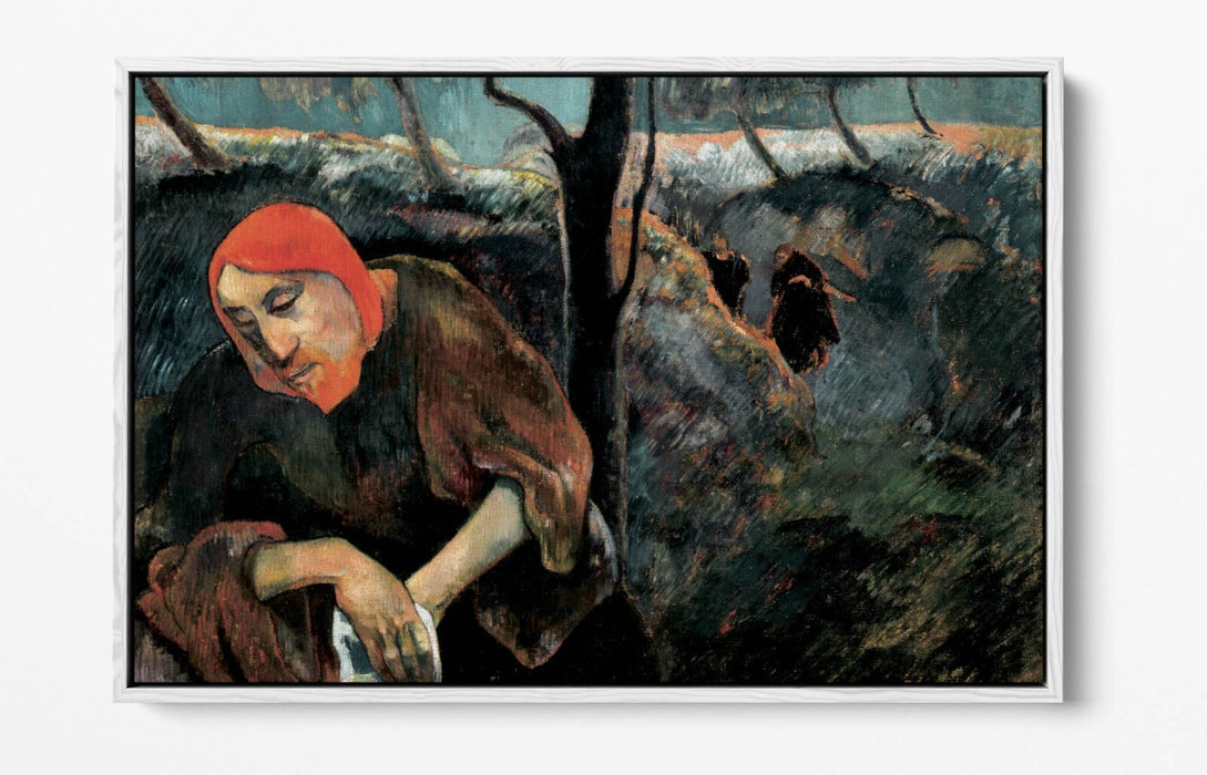 Float Effect Canvas Art – Paul Gauguin Christ On The Mount Of Olives Print