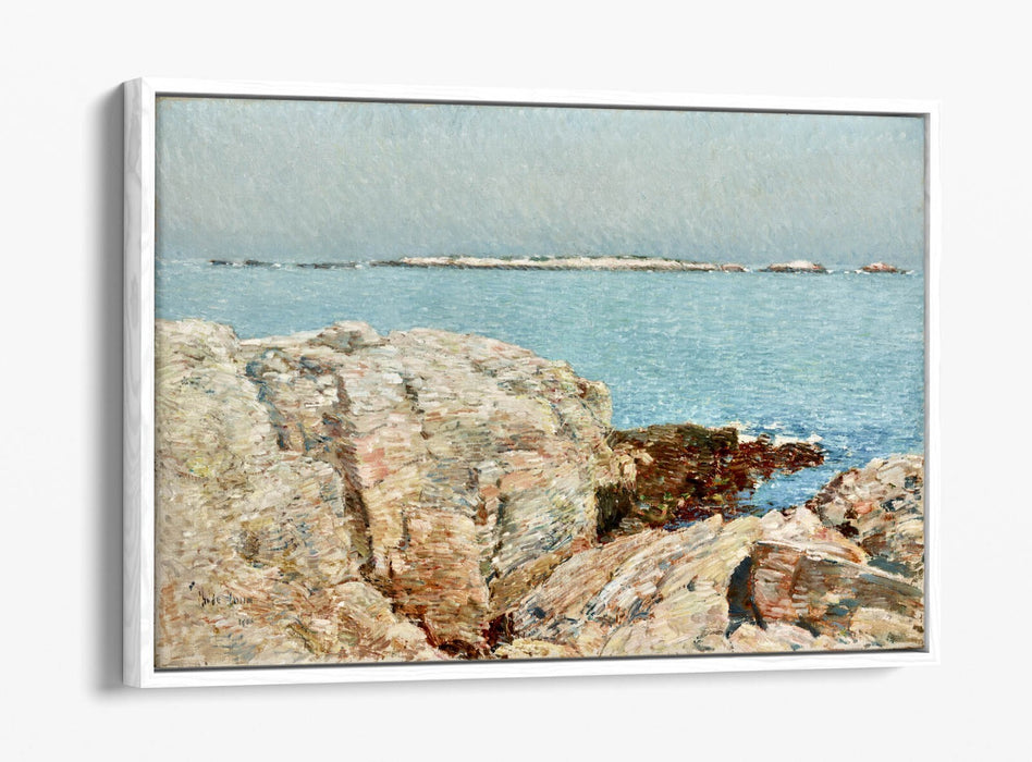 Canvas Wall Art – Duck Island Float Effect Canvas Art Print With Premium Frame