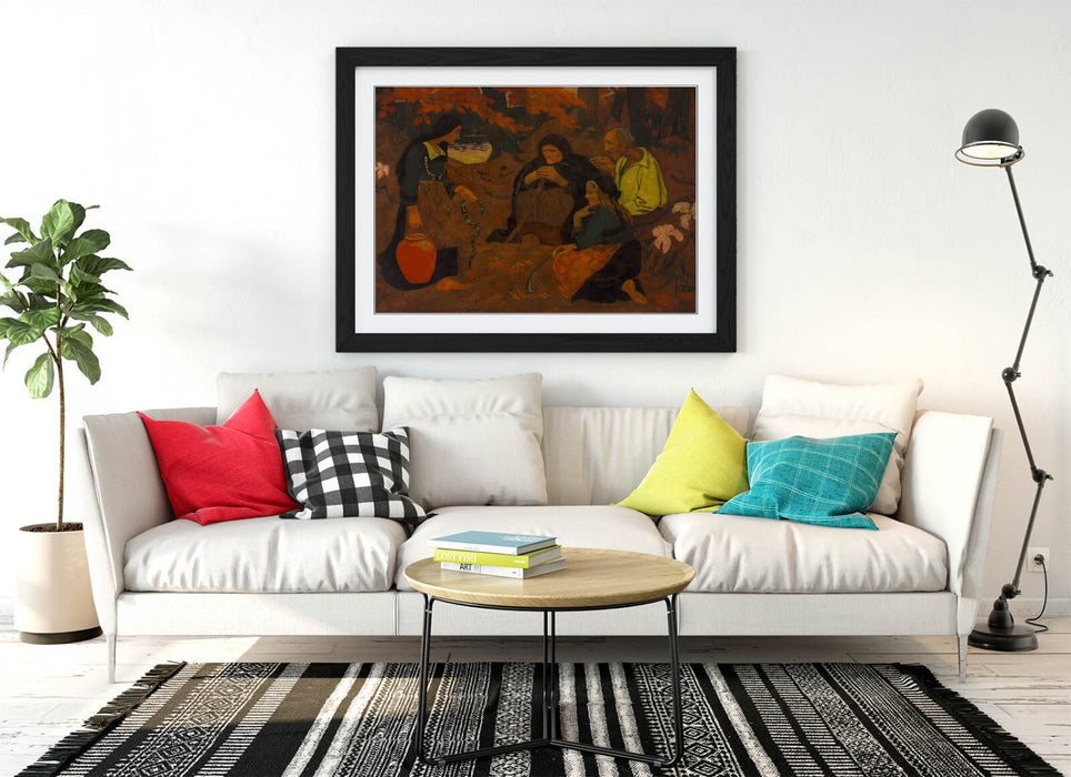 Framed Wall Art - Paul Serusier Serpent Eaters Poster Print | Matte Paper, Ready to Hang