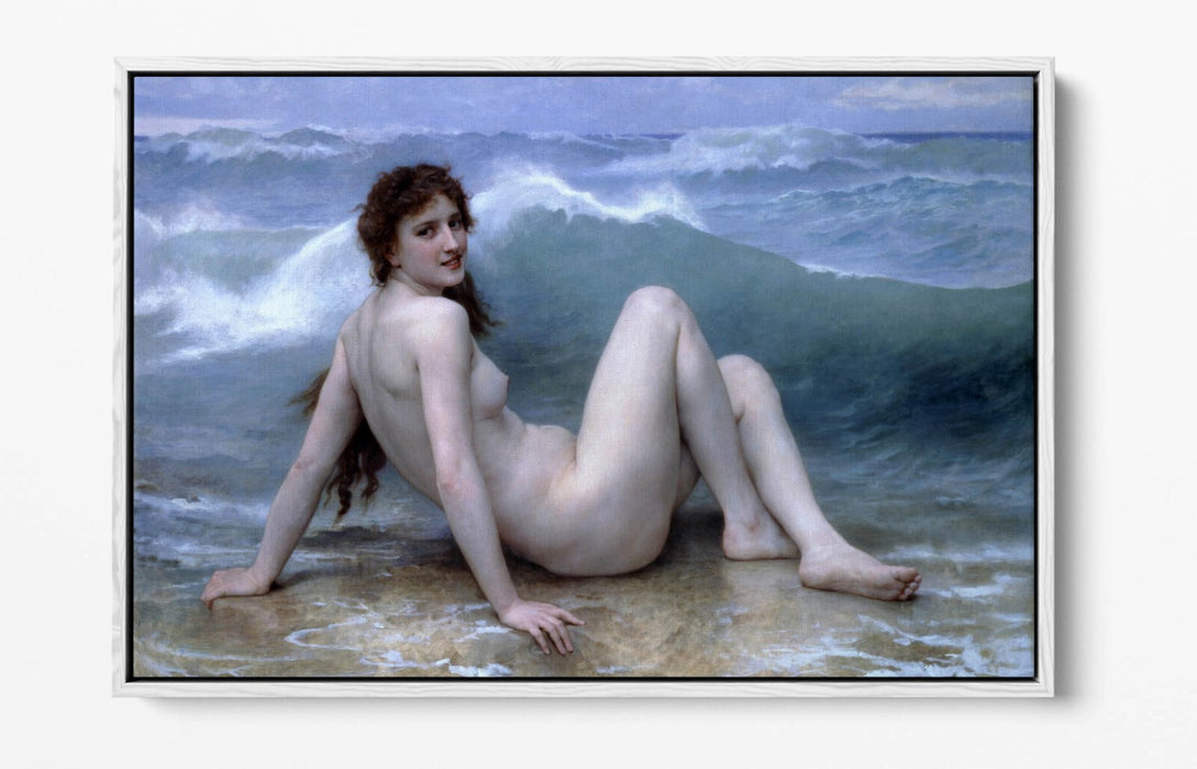 Float Effect Canvas Art | Premium Satin Varnish William Adolphe Bouguereau Print