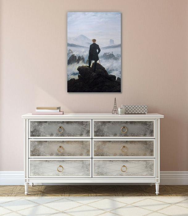 CANVAS WALL ART PRINT ARTWORK 30MM DEEP FRAME Caspar David Friedrich Wanderer