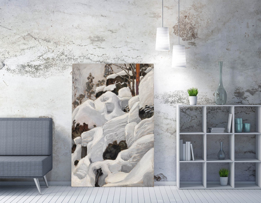 Canvas Wall Art – AskelI Gallen-Kallela The Lair Of The Lynx Premium Print