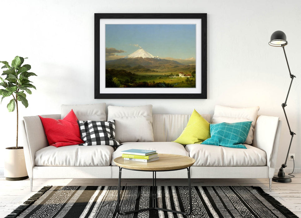 Framed Wall Art – Frederic Edwin Church Cotopaxi Painting Print | Handmade UK Frame
