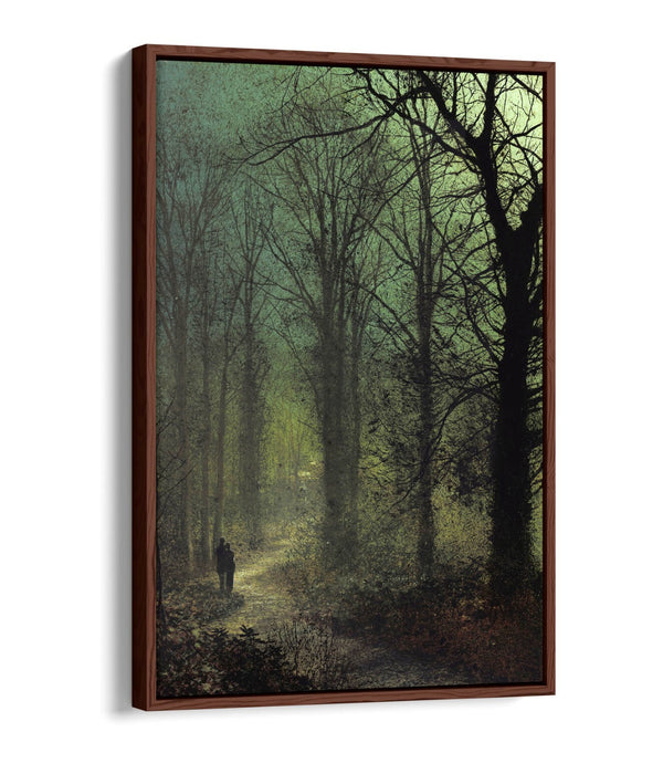 Canvas Wall Art Print | Float Effect Canvas by John Atkinson Grimshaw - Premium Frame