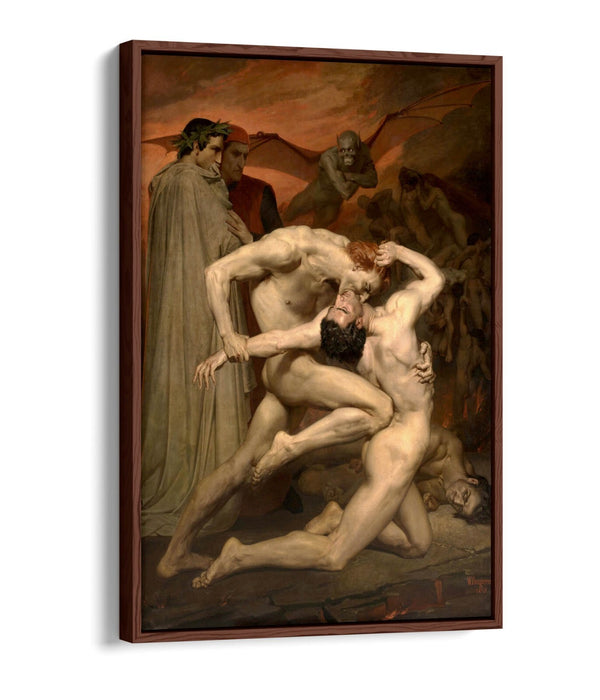 Float Effect Canvas Art - British Handmade Premium William Adolphe Bouguereau Print