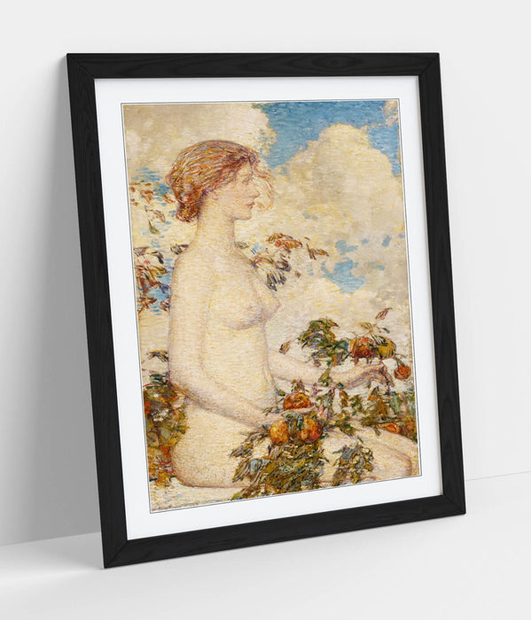 Framed Wall Art – Pomona Painting Print by Childe Hassam | Handmade UK Frames