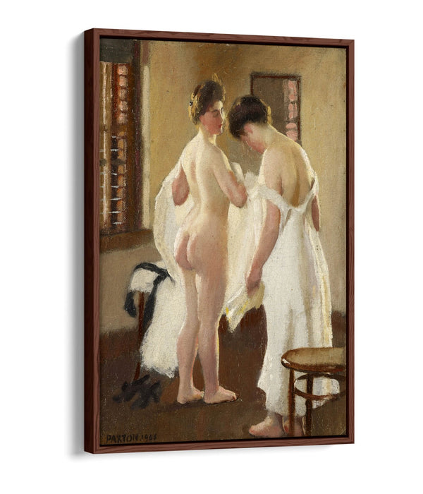 Canvas Wall Art | Handmade Float Effect Canvas Print - William McGregor Paxton