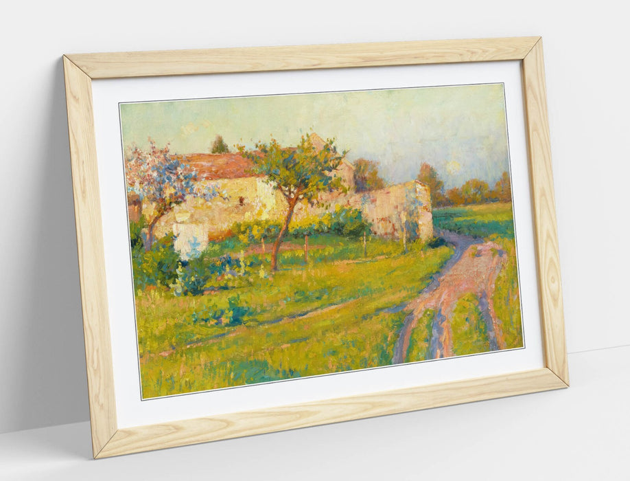 Framed Wall Art - Robert William Vonnoh Spring In France Print | Matte Paper Poster