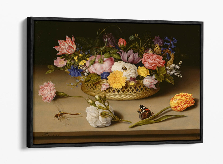 Canvas Wall Art Print | Handmade Botanical Canvas Art with Scratch Resistant Print & MDF Frame