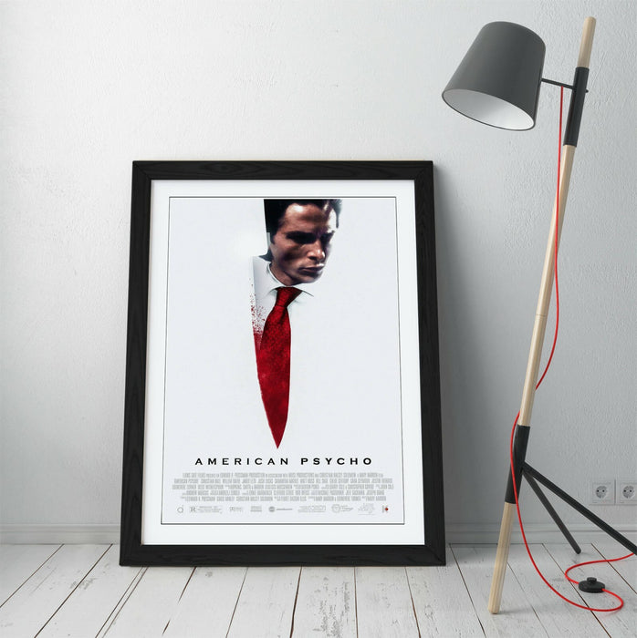 American Psycho Poster - Iconic Movie Print | Framed Wall Art Decoration