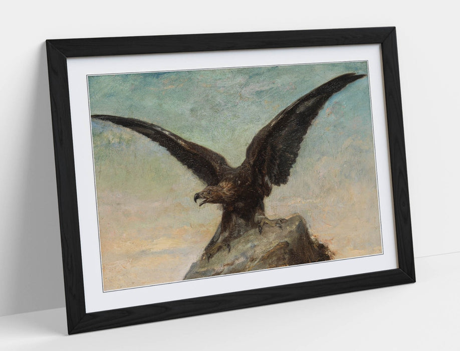 Framed Wall Art - Carl Gustav Carus Eagle Poster Print | Matte Paper, Ready To Hang
