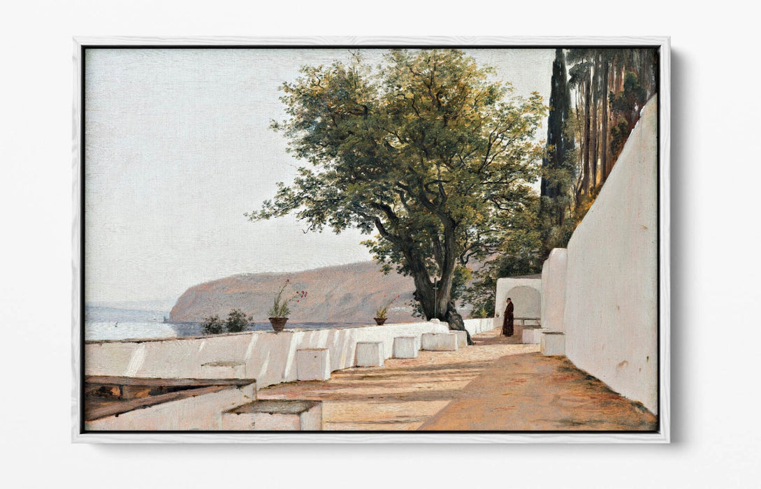 Canvas Wall Art - Sea Scene Canvas Print With Float Effect & Premium Frame