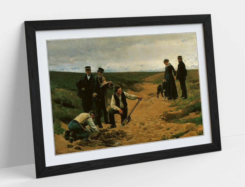 Framed Art Poster Gallery Style Frame | Vintage Art Prints By Legenderry Prints UK Handmade