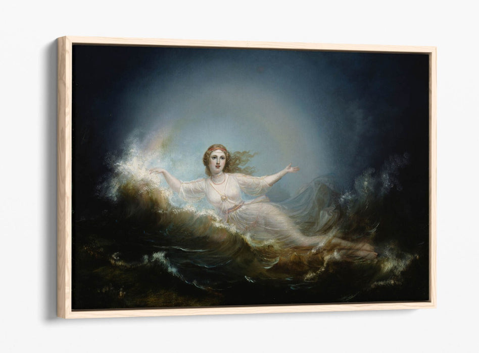 Float Effect Canvas Art | Handmade UK Canvas Wall Art with Vibrant Colour Print