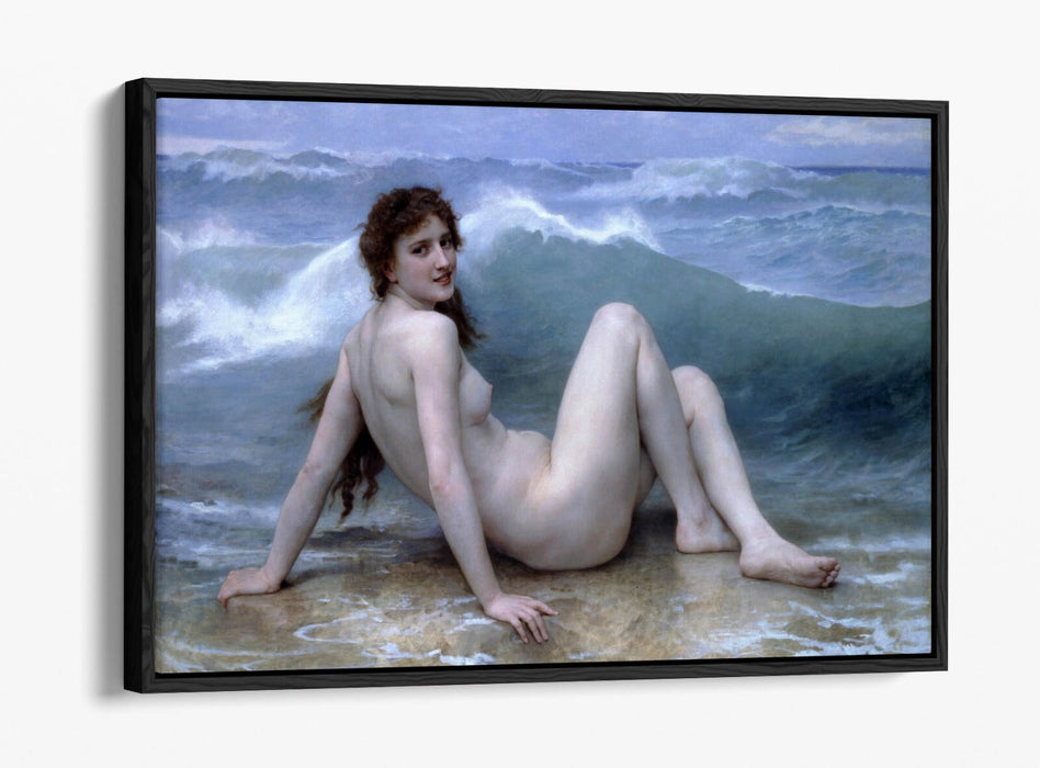 Float Effect Canvas Art | Premium Satin Varnish William Adolphe Bouguereau Print