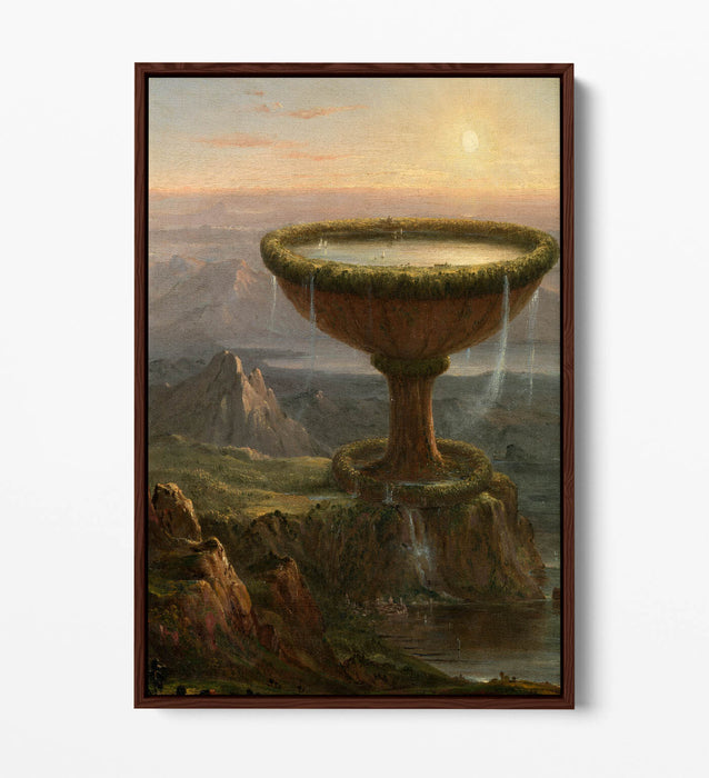 Float Effect Canvas Art - Thomas Cole Titan's Goblet | Handmade UK Wall Decor