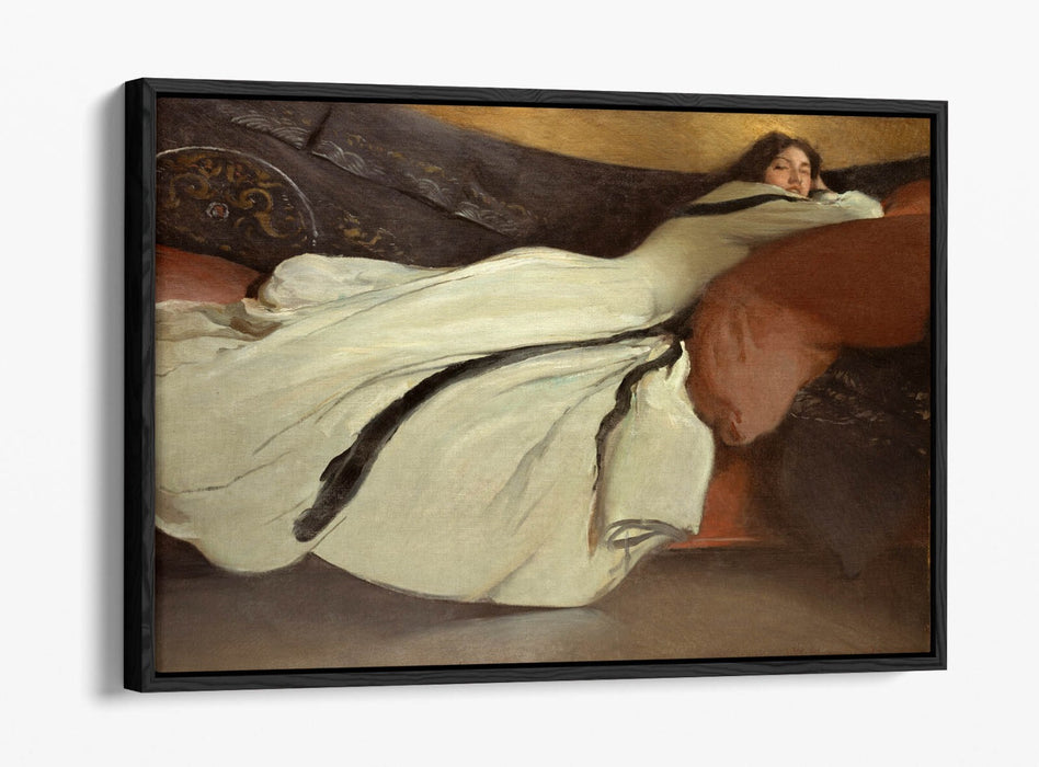 Canvas Wall Art - John White Alexander Repose Float Effect Canvas Print With 30mm Deep Frame