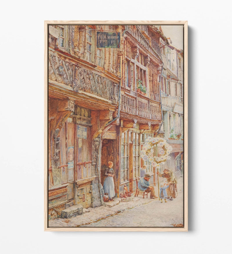 Float Effect Canvas Art - Handmade UK Wall Art Print on MDF Frame, Vibrant Finish