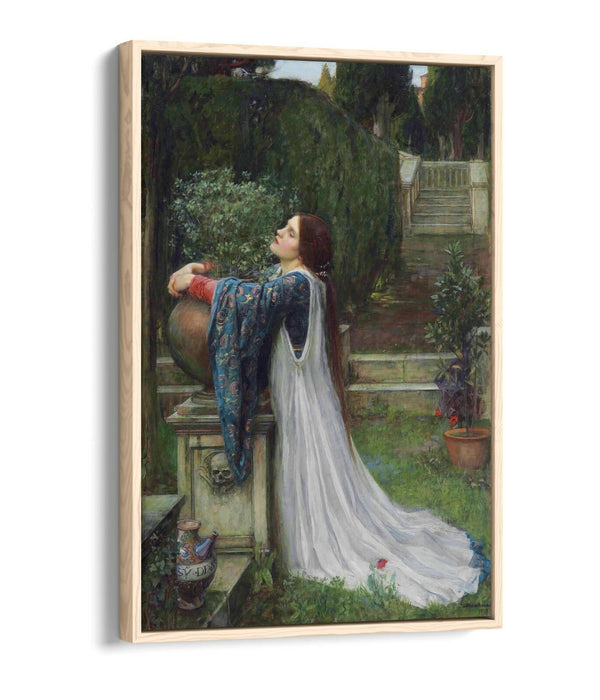 WATERHOUSE ISABELLA AND THE POT OF BASIL -FLOAT EFFECT CANVAS WALL ART PIC PRINT