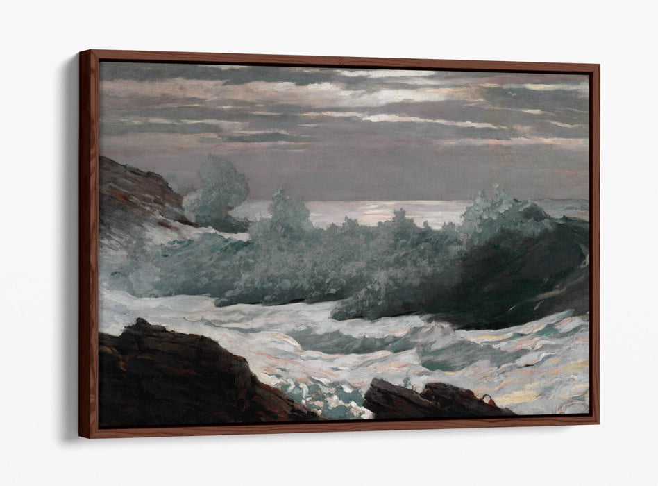 Float Effect Canvas Art - Winslow Homer Early Morning After Storm At Sea Print