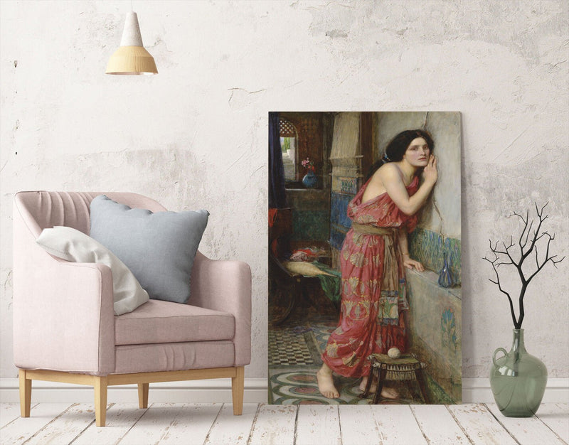 Canvas Wall Art | John William Waterhouse Thisbe Handmade Canvas Painting Print
