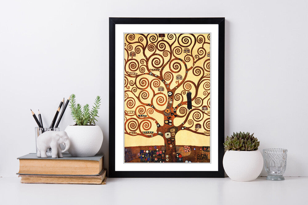 CANVAS WALL ART PRINT ARTWORK PICTURE FRAMED POSTER Gustav Klimt Tree Of Life