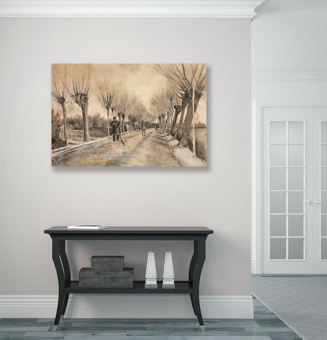 VAN GOGH CANVAS WALL ART PRINT ARTWORK  PICTURE THE ROAD TO ETTEN