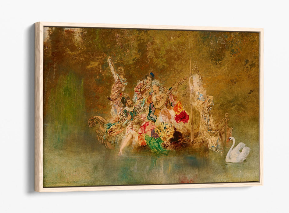 Canvas Wall Art Print | Handmade Float Effect Canvas With Vibrant Color Prints