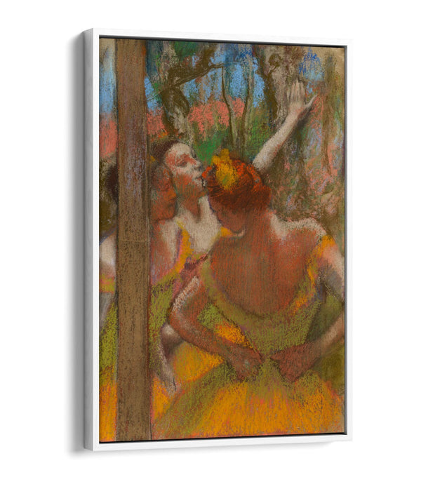 EDGAR DEGAS, DANCERS -FLOAT EFFECT CANVAS WALL ART PRINT