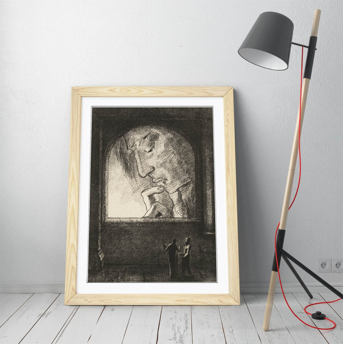 Framed Wall Art – Odilon Redon Light Painting Art | Handmade Wall Decor Print