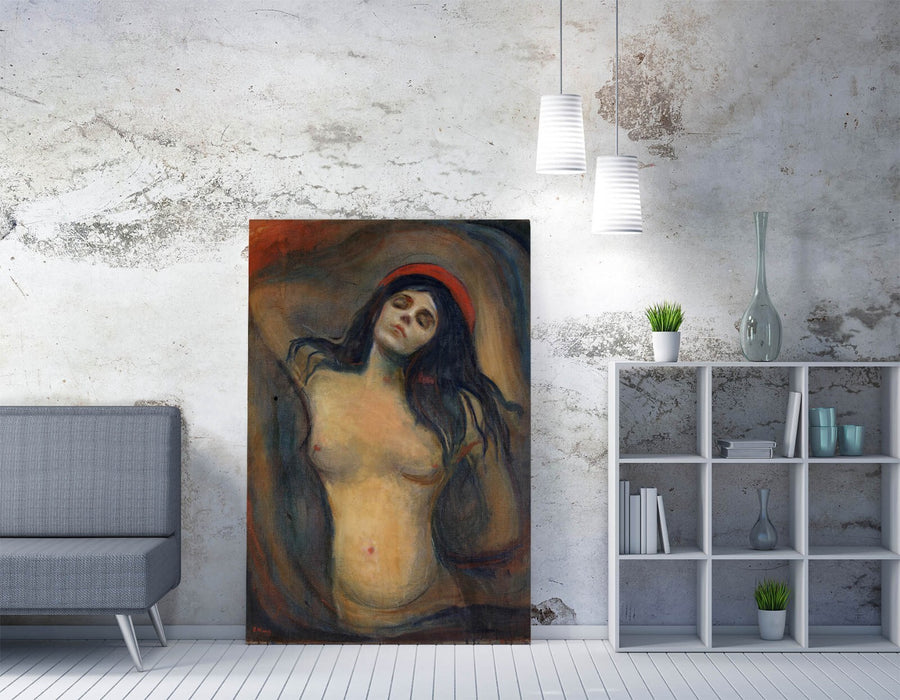 Canvas Wall Art - Edvard Munch Madonna Premium Print on Archival Grade Canvas
