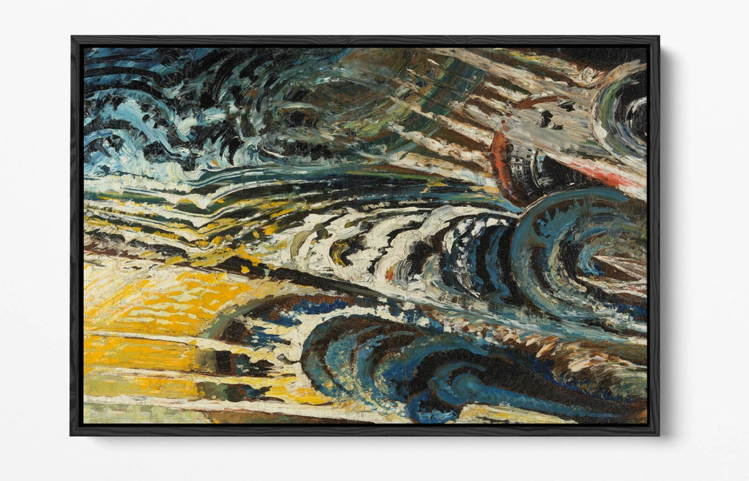 Float Effect Canvas - Abstract Art Print by Chris Lanooy | Premium Varnish Finish