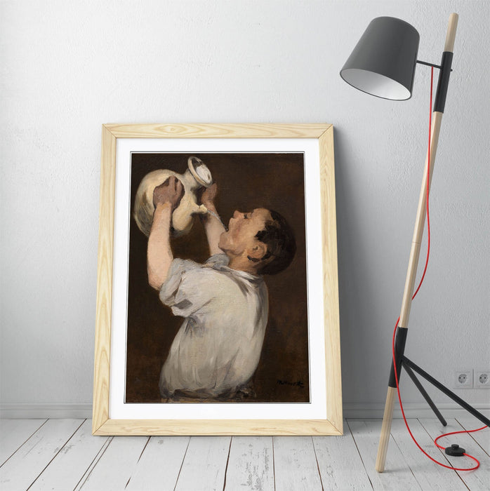 Framed Art Poster – Edouard Manet Boy With Pitcher Print | Handmade UK Frame