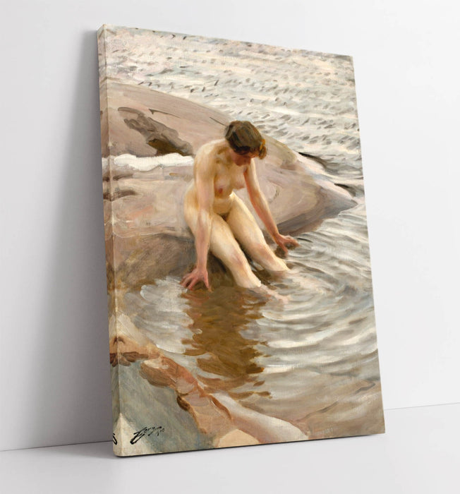 Canvas Wall Art Featuring Anders Zorn Print – Handmade Canvas Artwork Print