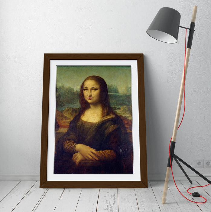 Mona Lisa Wall Art – Framed Art Prints | Da Vinci Artwork Print Poster