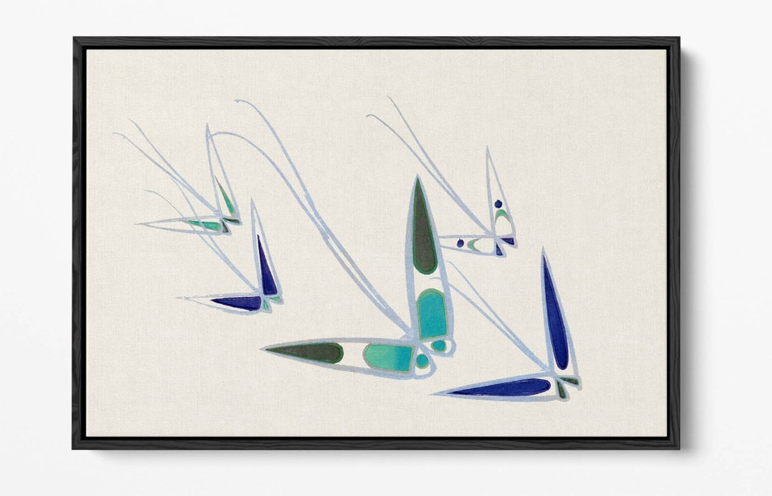 Canvas Wall Art | Vibrant Butterfly Print With Float Effect & Scratch Resistant Finish