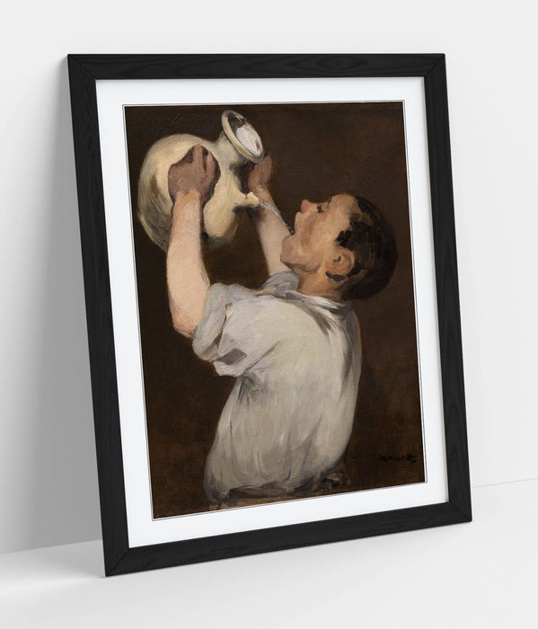 Framed Art Poster – Edouard Manet Boy With Pitcher Print | Handmade UK Frame