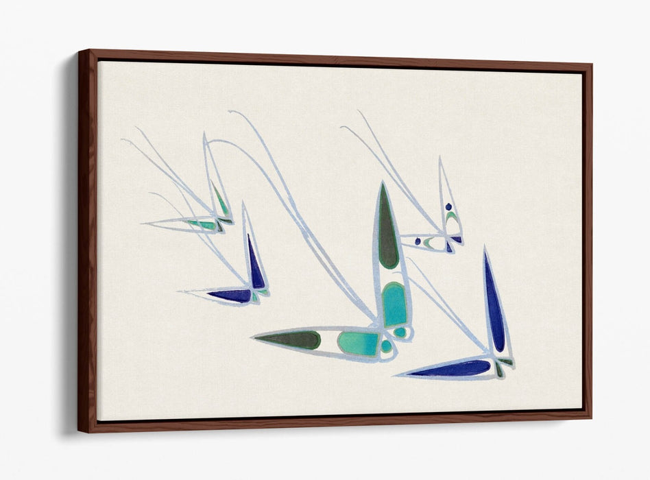 Canvas Wall Art | Vibrant Butterfly Print With Float Effect & Scratch Resistant Finish