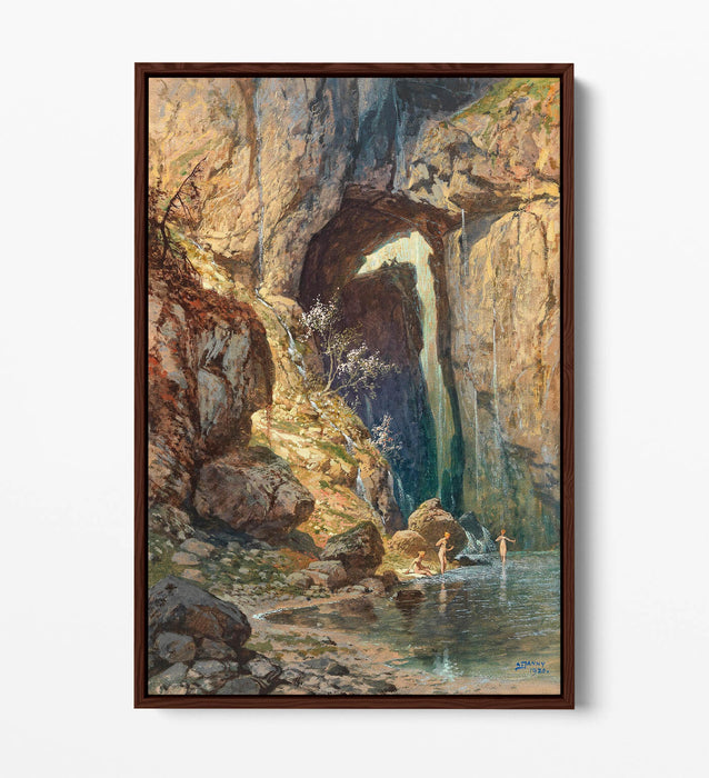 Canvas Wall Art – Handmade Float Effect Canvas Art Print with Premium Varnish Finish