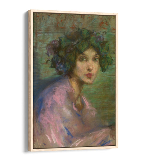 Float Effect Canvas Art - ALICE PIKE BARNEY BACCHANTE | Premium 30mm Deep Frame