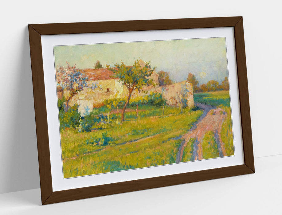 Framed Wall Art - Robert William Vonnoh Spring In France Print | Matte Paper Poster