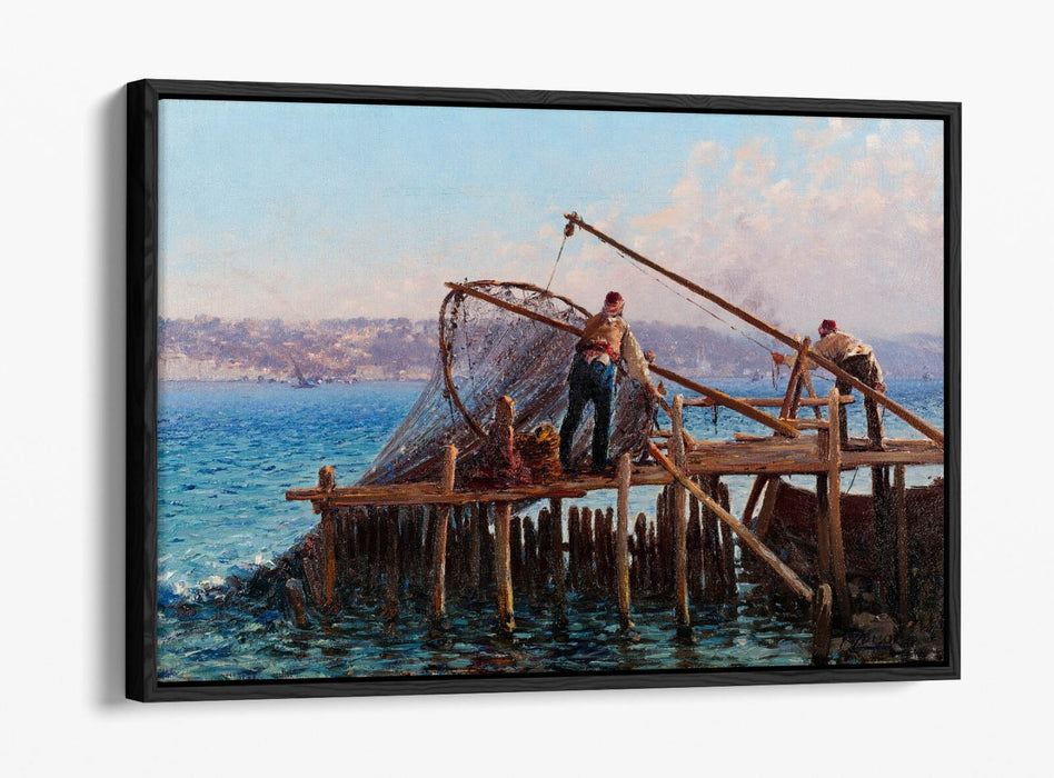 Canvas Wall Art Print - Handmade Float Effect Canvas with Vibrant Colour Artwork