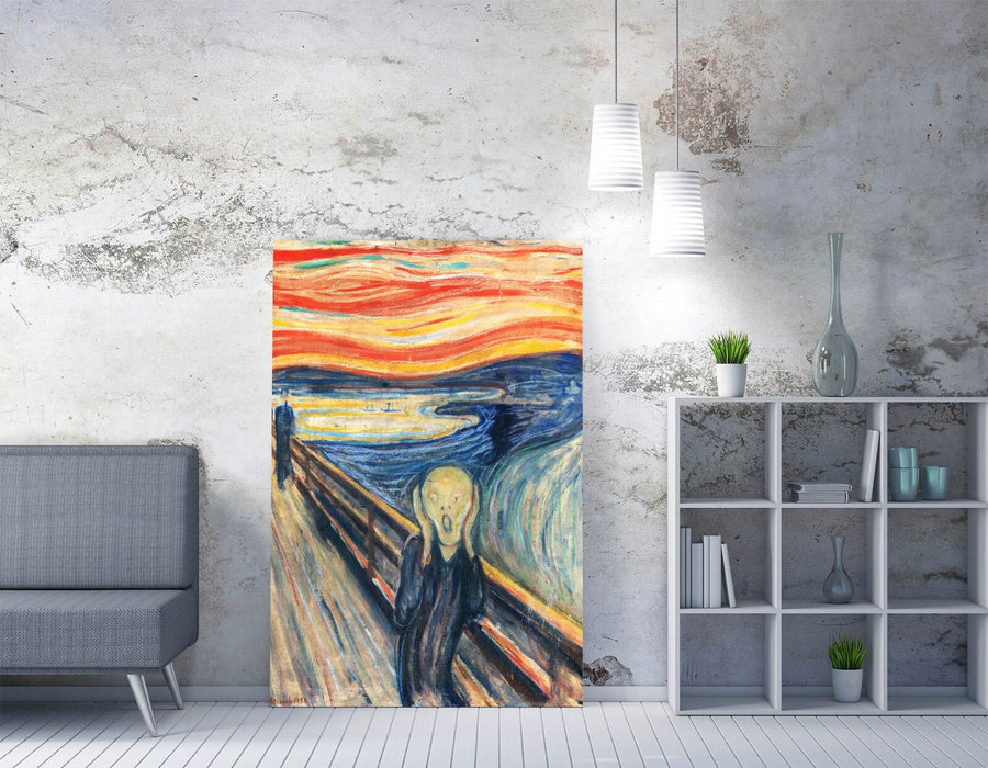 The Scream Canvas Print - Edvard Munch Artwork Picture Print | Handmade UK Art