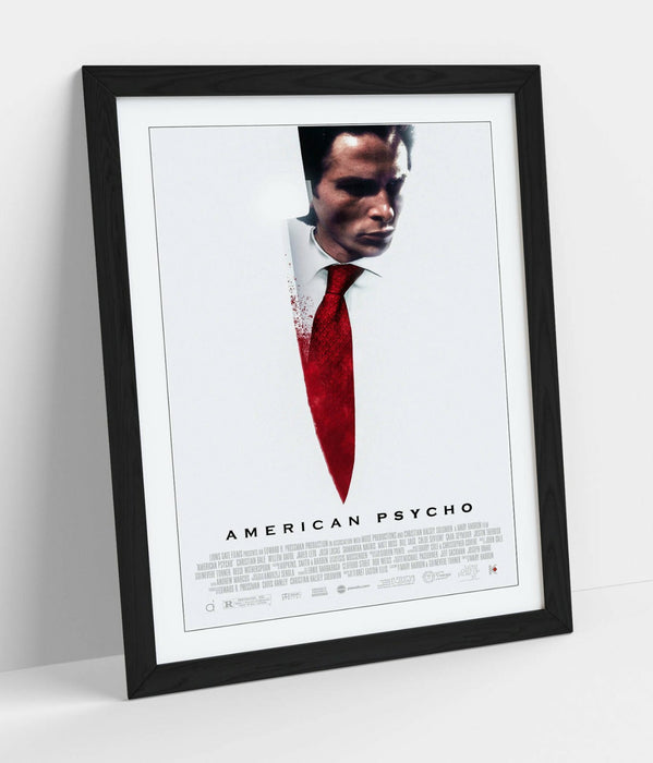 American Psycho Poster - Iconic Movie Print | Framed Wall Art Decoration