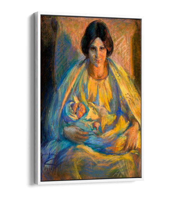 Float Effect Canvas Art – Lamplight Wall Art With Premium Varnish Finish