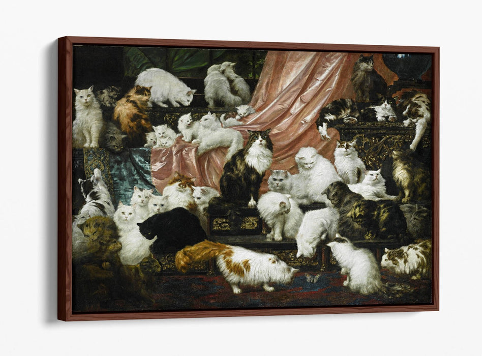 Float Effect Canvas Art - Premium Handmade Wall Art Print With Vibrant Colour