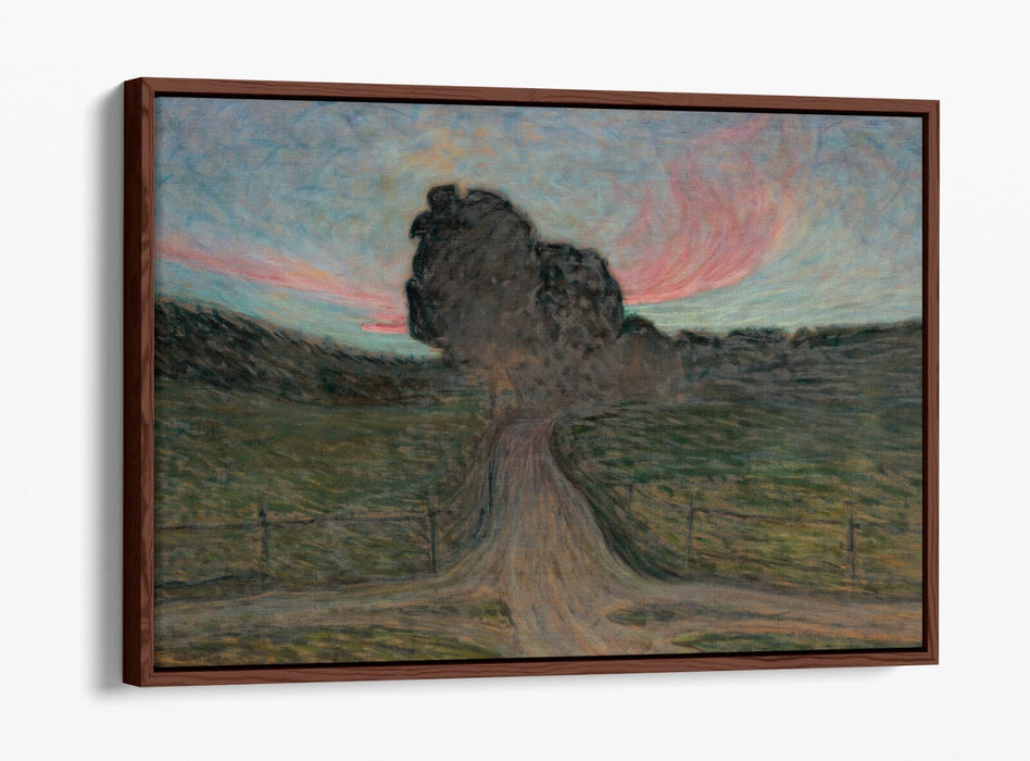 EUGENE JANSSON, EVENING MOOD-LIDINGO -FLOAT EFFECT CANVAS WALL ART PRINT