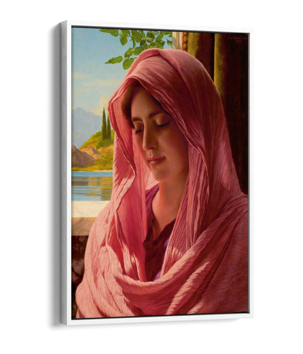 Float Effect Canvas Art - John William Godward Pyrallis | Premium Frame, Vibrant Wall Decor