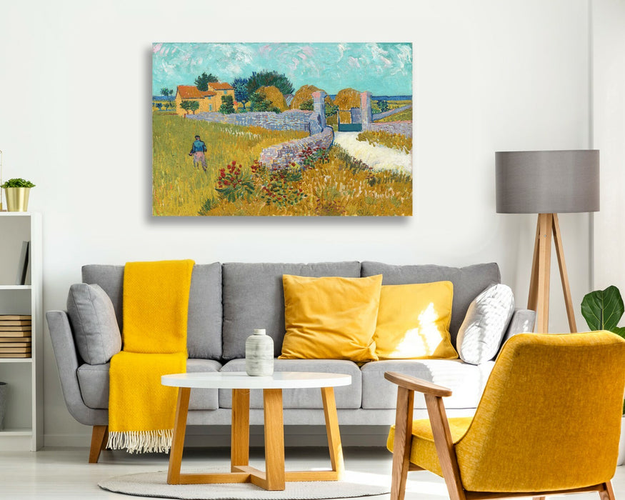 Van Gogh Farmhouse in Provence CANVAS WALL ART PAINTING PRINT ARTWORK CLASSIC